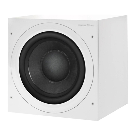 Bowers & Wilkins ASW608 User manual Bowers & Wilkins ASW608 User manual