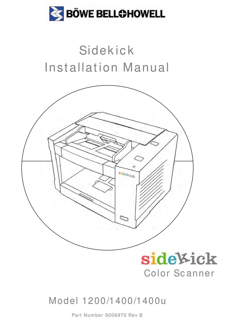 Bell and Howell Sidekick 1200 User manual