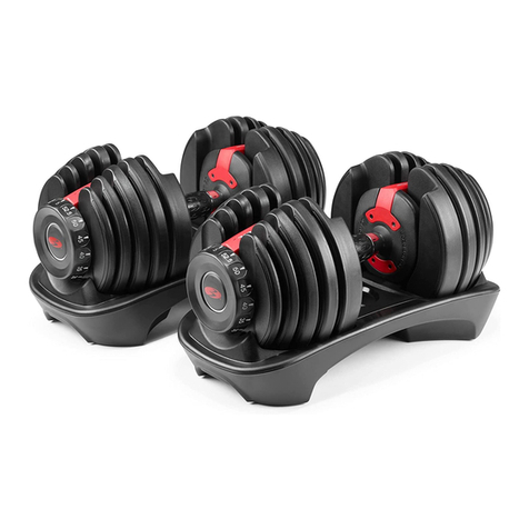 Bowflex SelectTech 552 User manual Bowflex SelectTech 552 User manual