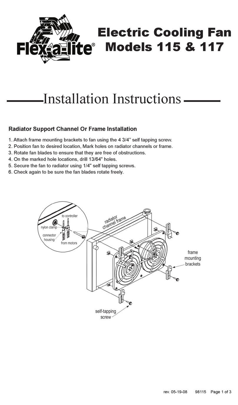 Flex-a-Lite 115 User manual