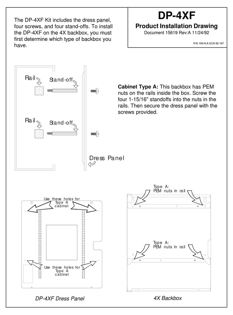 Fire-Lite DP-4XF User manual