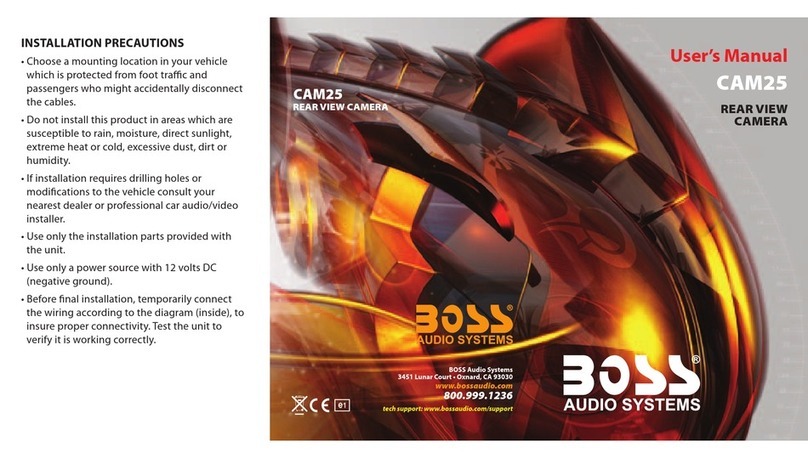 Boss Audio Systems CAM25 User manual