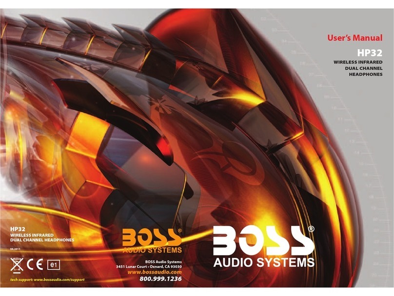 Boss Audio Systems HP32 User manual