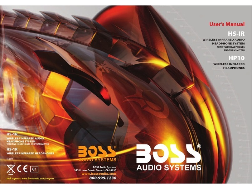 Boss Audio Systems HS-IR user manual