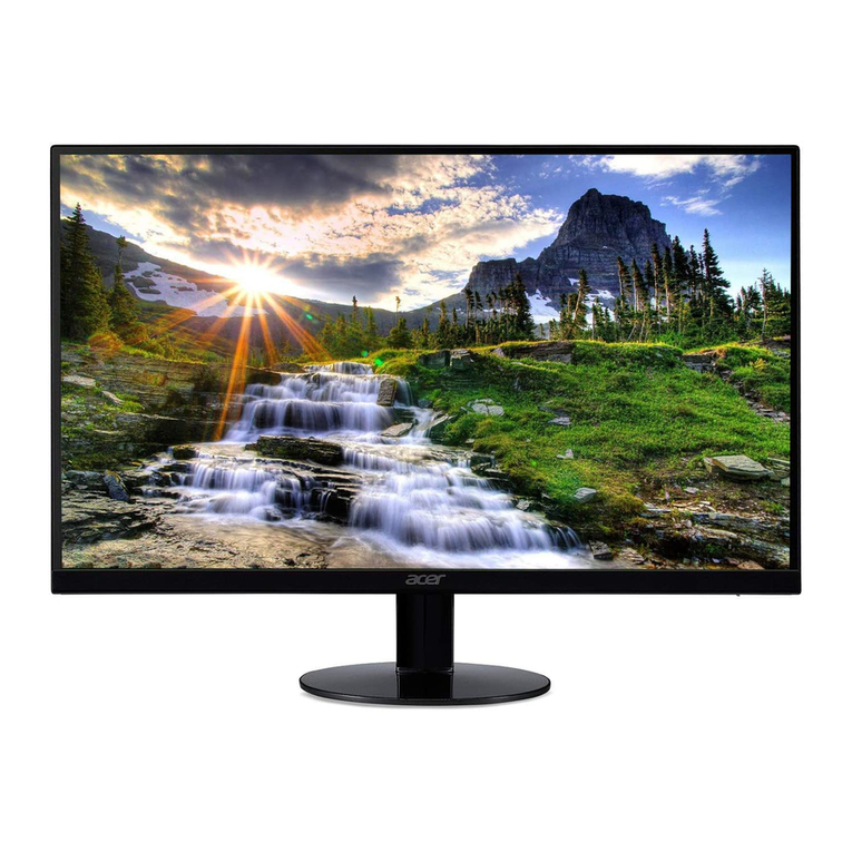 Acer G196HQL User manual