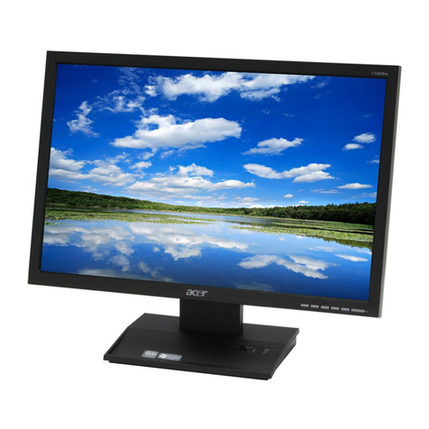 Acer V193W - bm - 19" LCD Monitor User manual