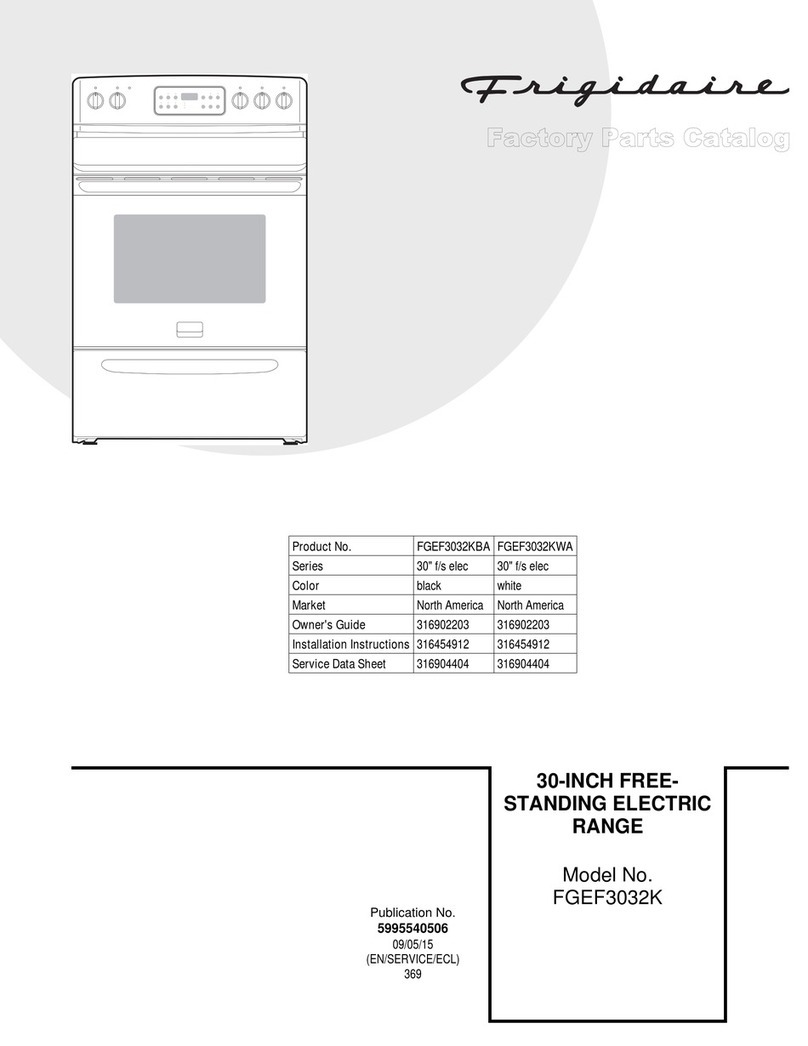 Frigidaire FGEF3032KBA Instruction Manual