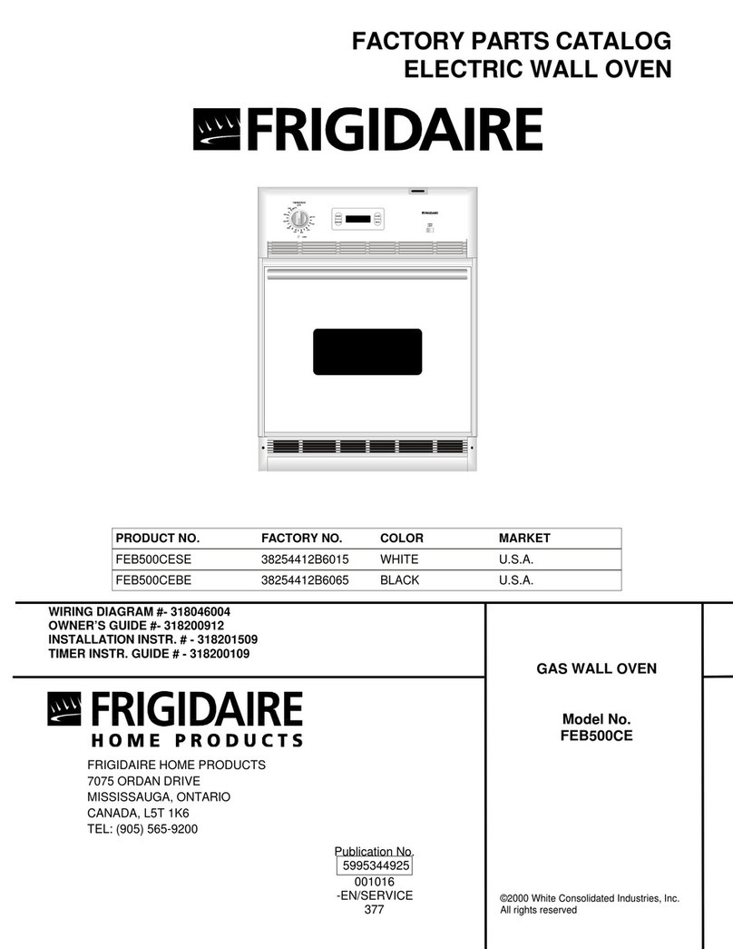 Frigidaire FEB500CESE User manual