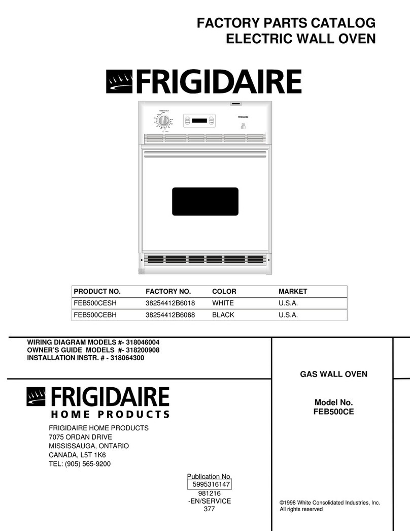 Frigidaire FEB500CEBH Instruction Manual