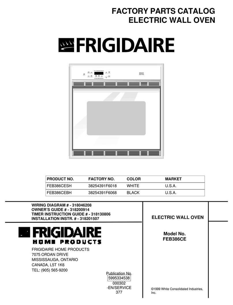 Frigidaire FEB386CEBH Instruction Manual