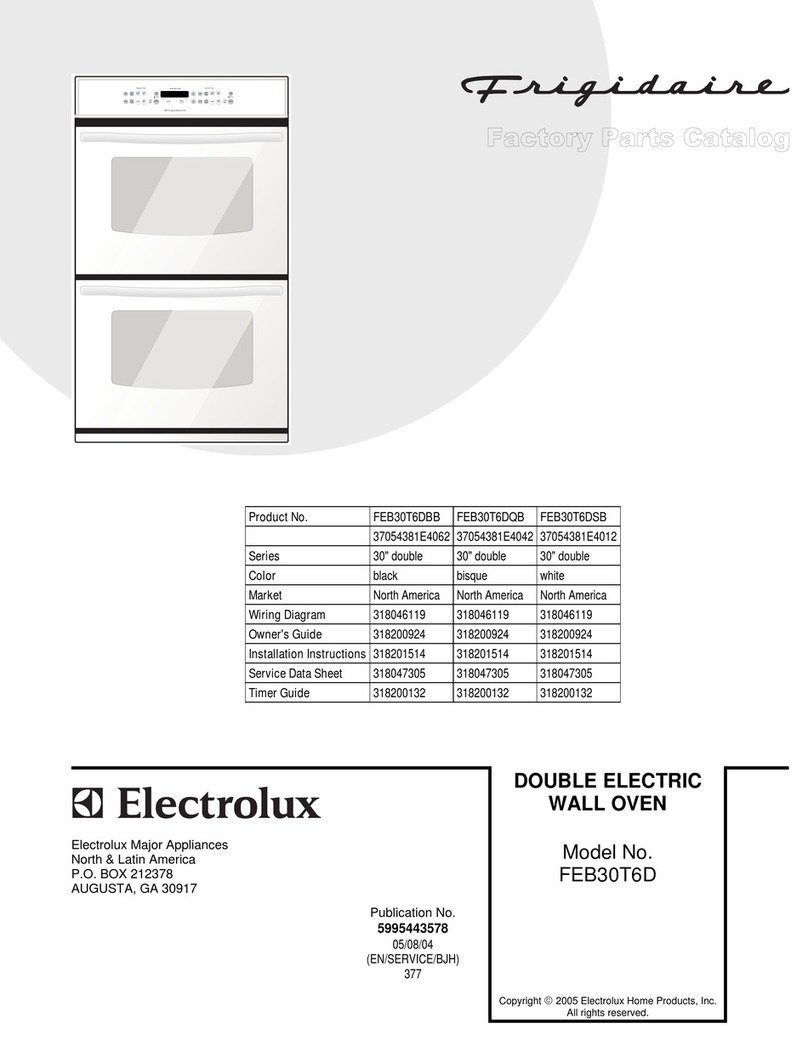 Frigidaire FEB30T6DBB parts catalog