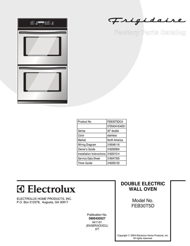 Frigidaire FEB30T5DCA parts catalog
