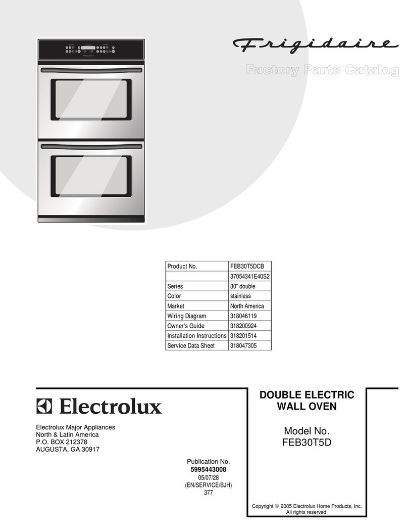 Frigidaire FEB30T5DCB parts catalog
