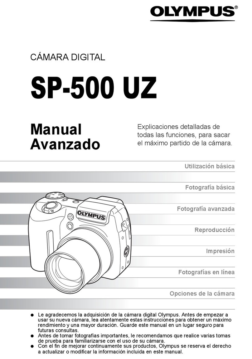Olympus CAMEDIA SP-500 UZ User manual