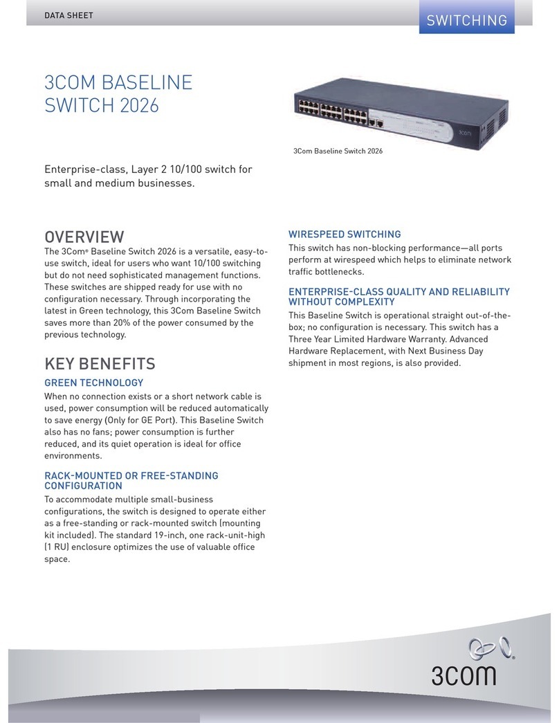 3Com 3CBLUF26 datasheet