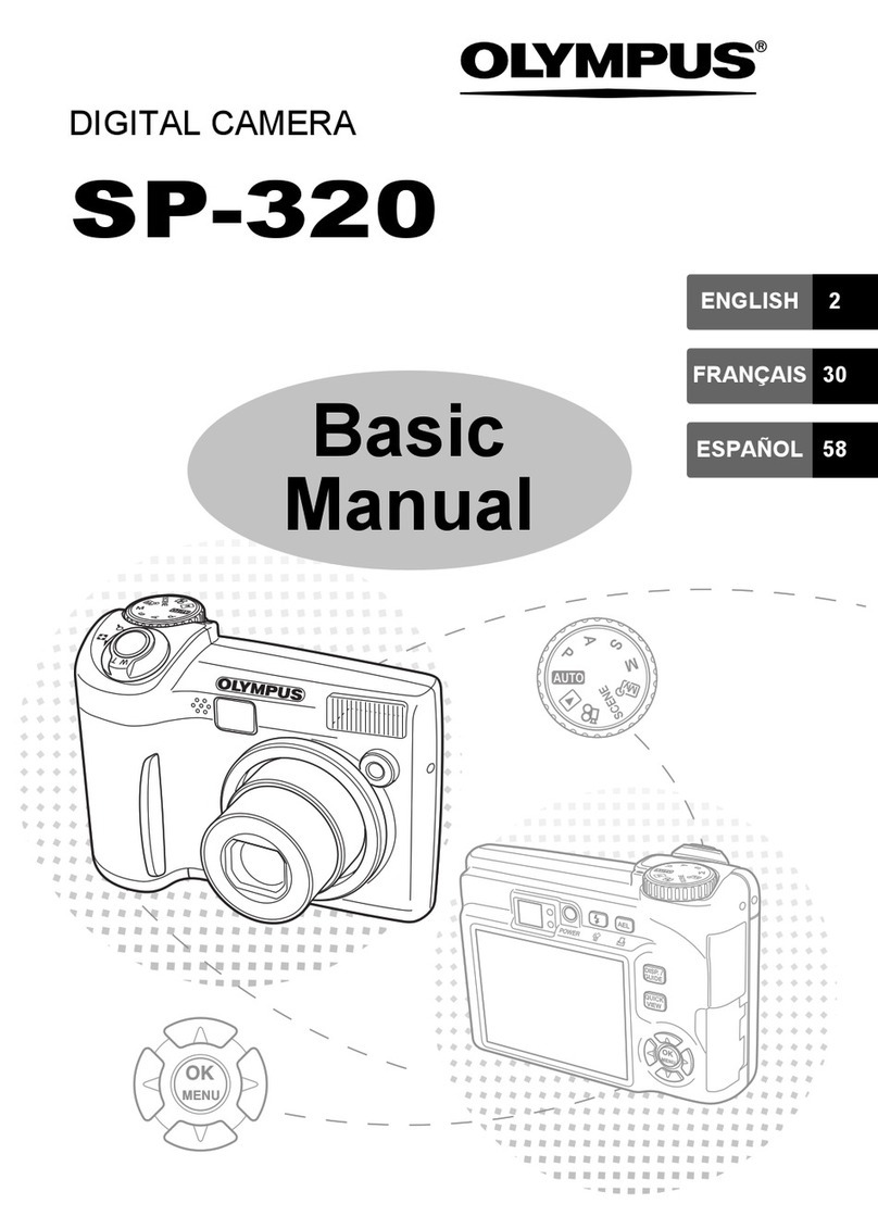 Olympus SP 320 - Digital Camera - 7.1 Megapixel Installation guide