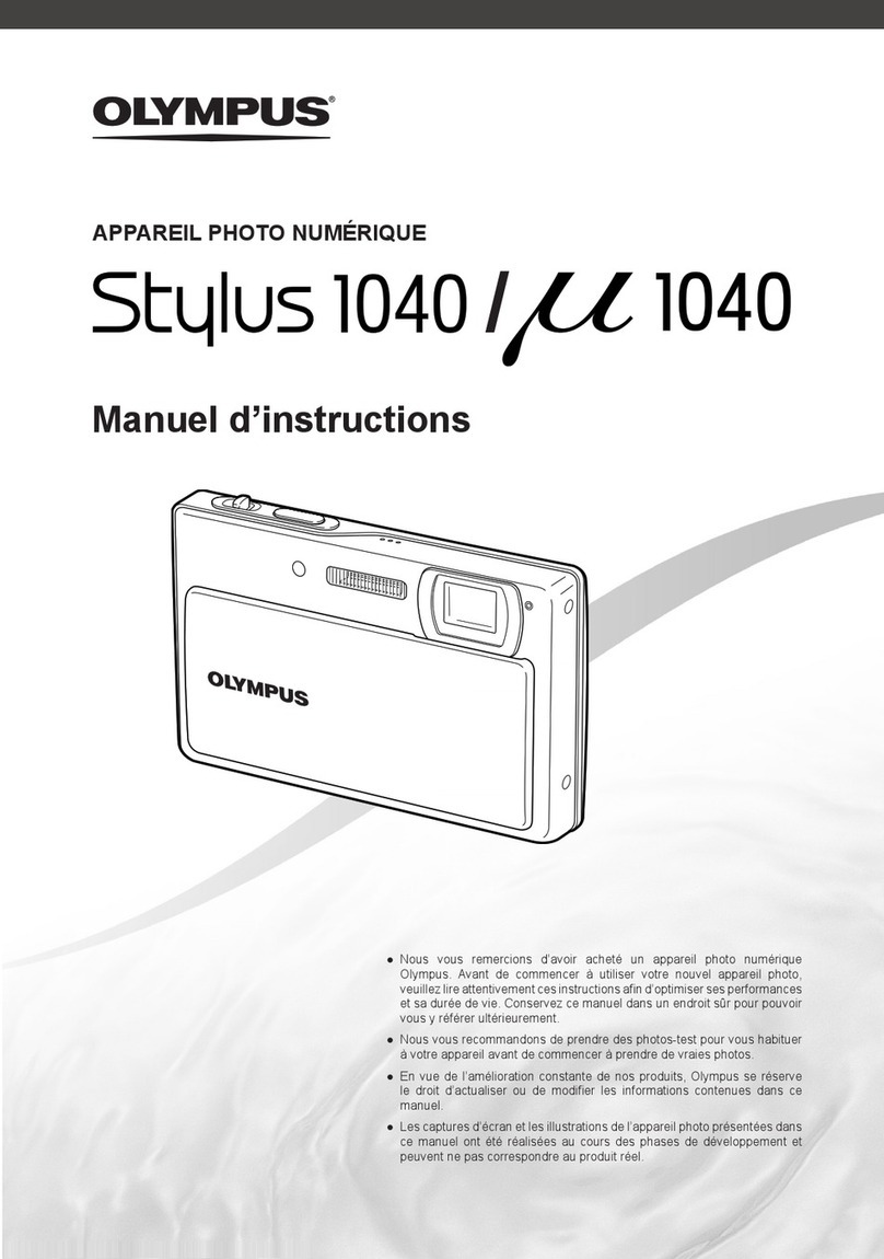 Olympus KIT-V00137 - Stylus 1040 Digital Camera Manuel d'instructions