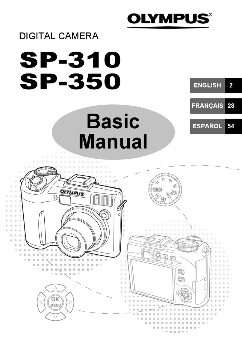 Olympus SP 310 - Digital Camera - 7.1 Megapixel Installation guide