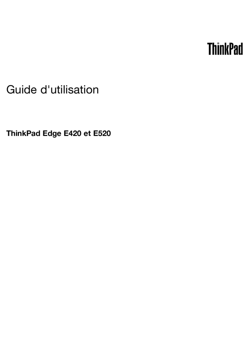 Lenovo ThinkPad Edge E420 Service manual