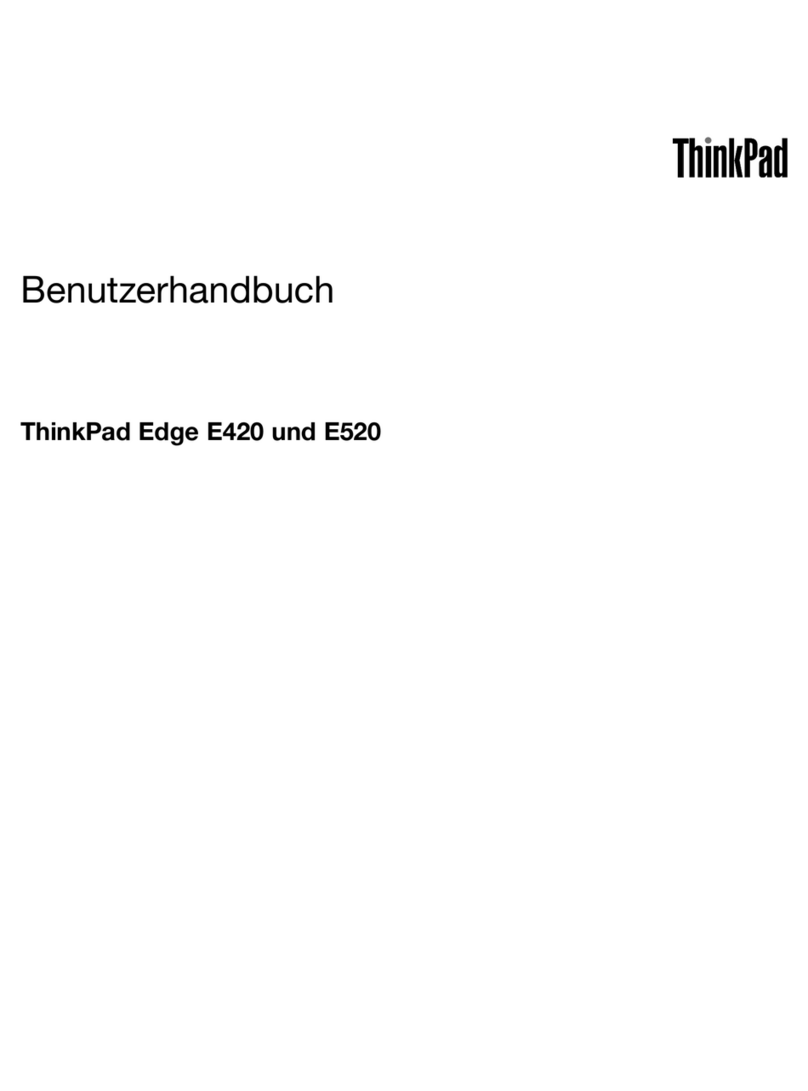 Lenovo ThinkPad Edge E420 Instructions for use