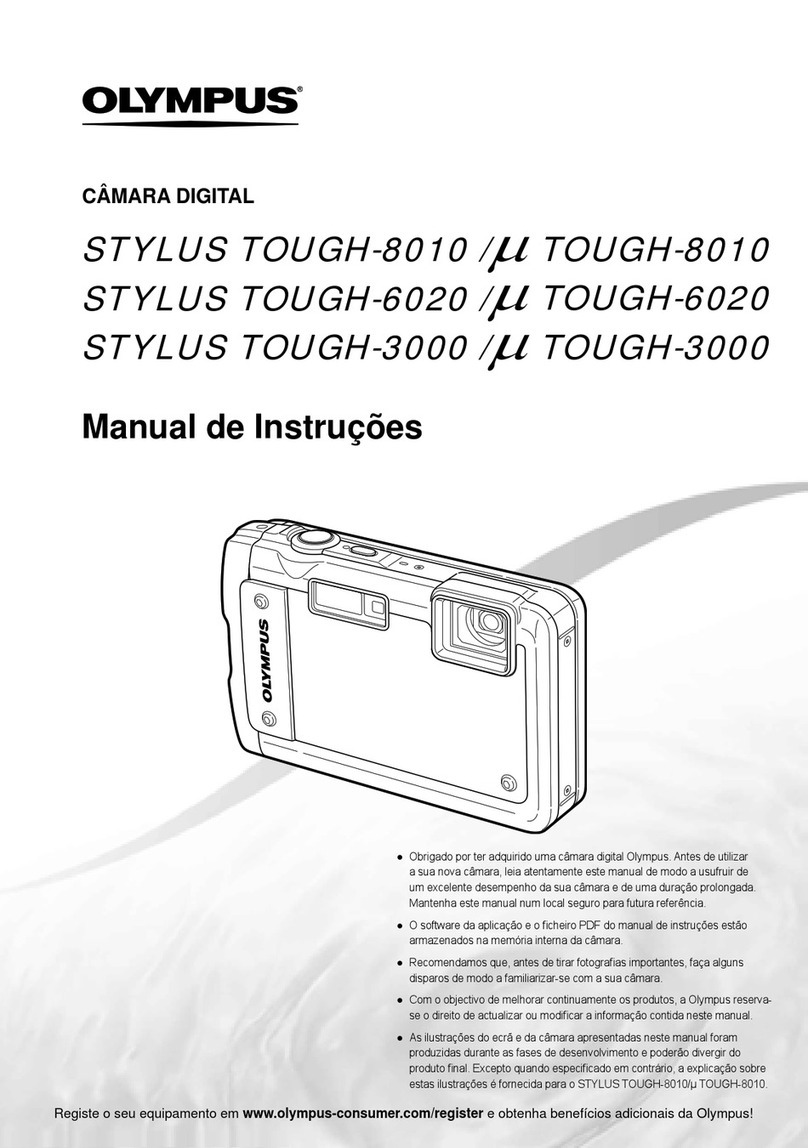 Olympus Stylus Tough 8000 Blue - Stylus Tough 8000 12MP 2.7 LCD Digital... Manual de instruções