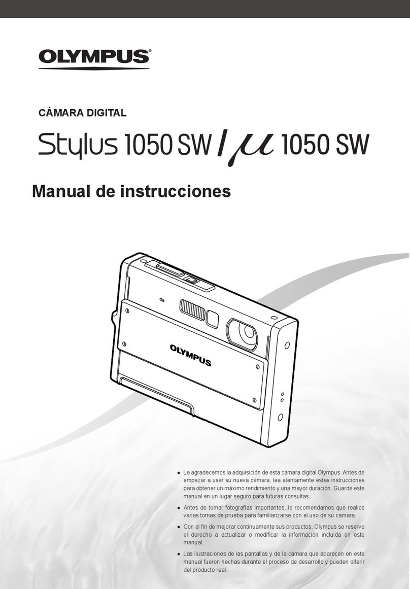 Olympus Stylus 1050SW Setup guide