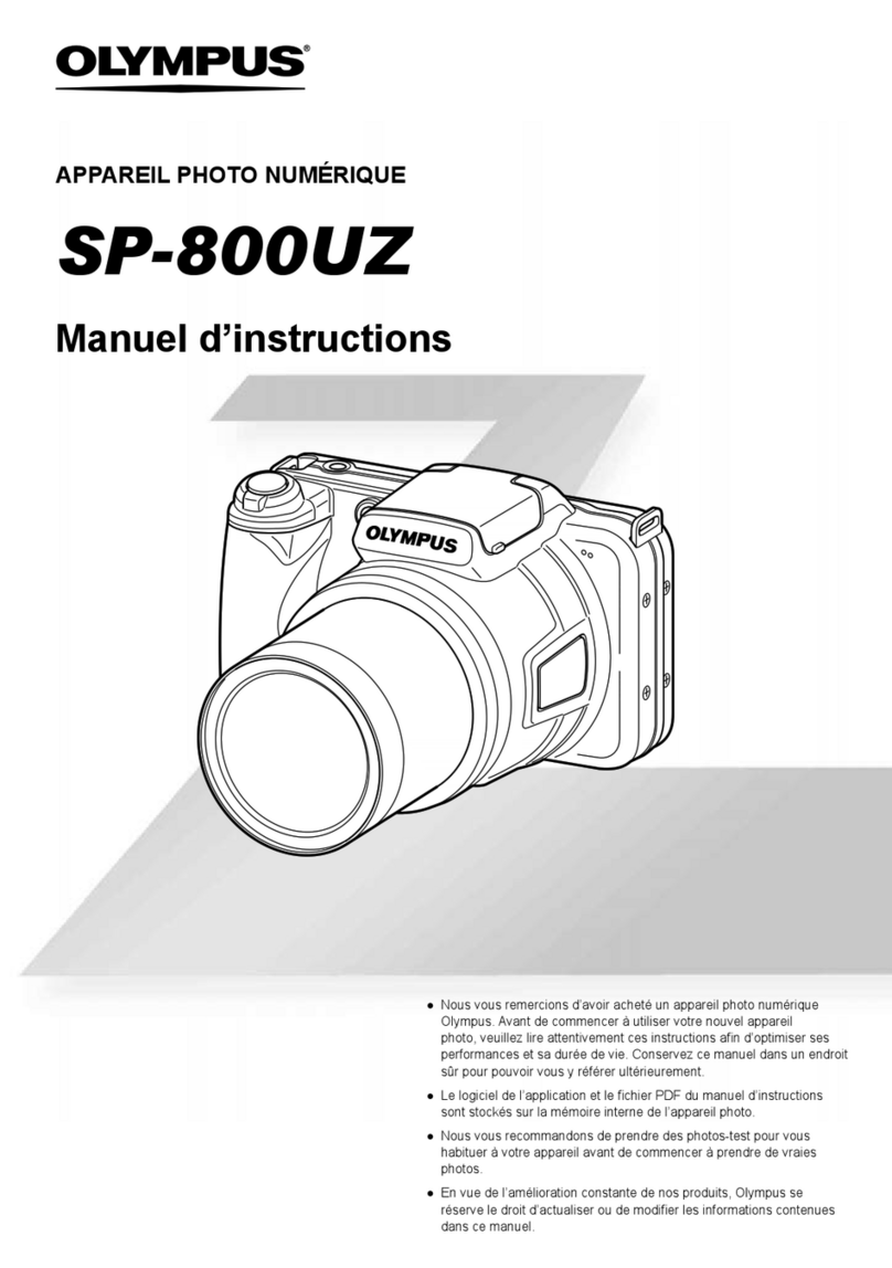 Olympus SP-800UZ Mounting instructions