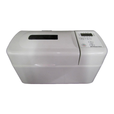 Breadman TR810 User manual