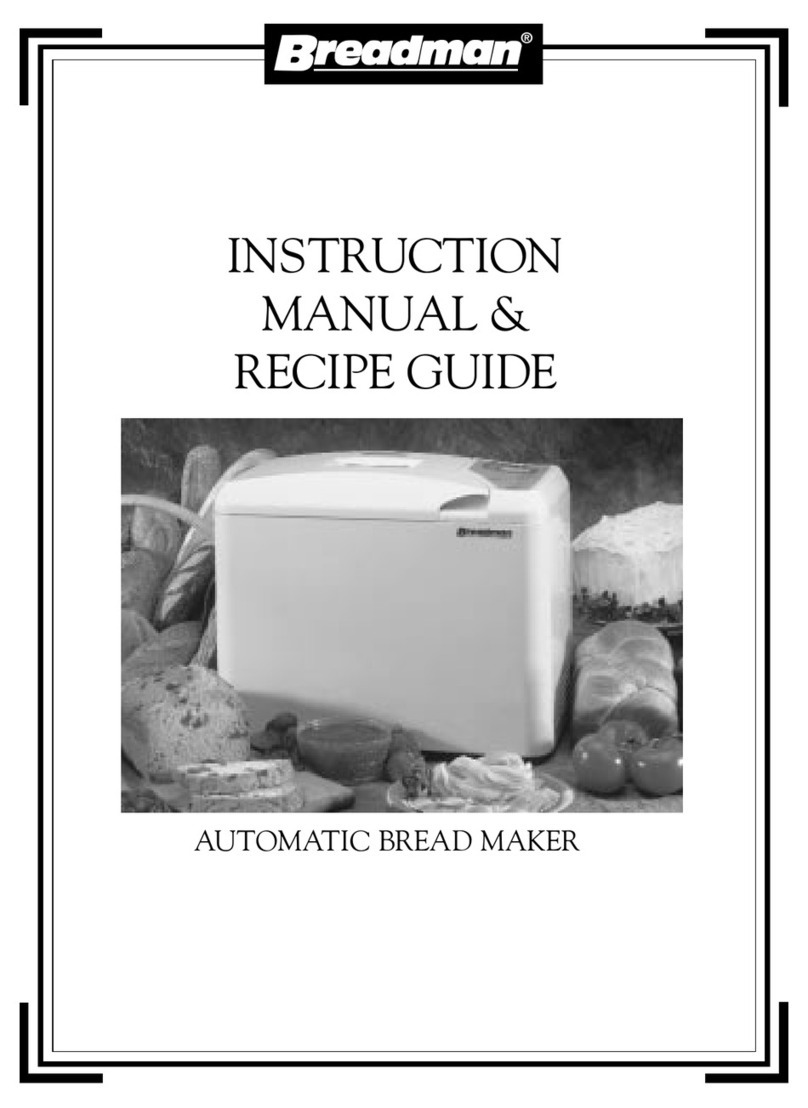 Breadman TR846 Technical specifications