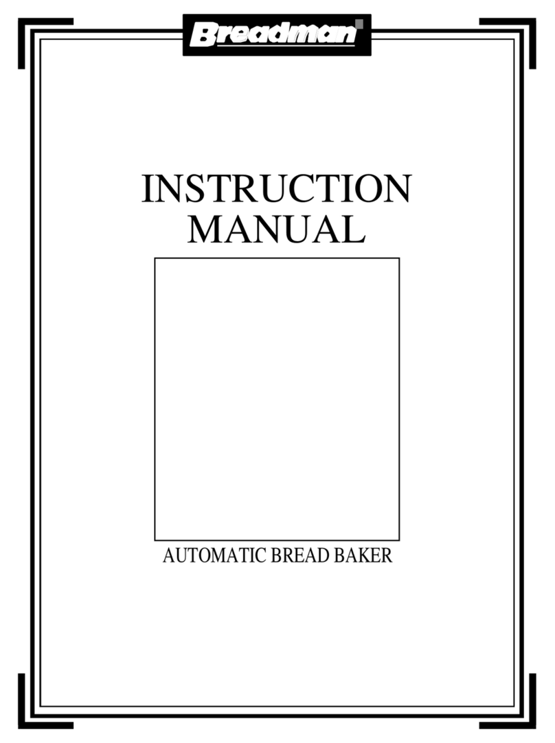 Breadman TR440 instruction manual