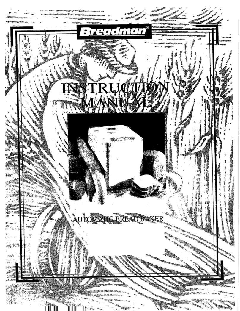 Breadman TR441 User manual
