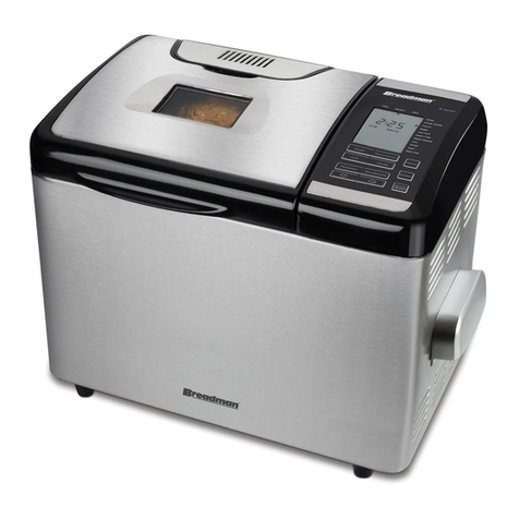 Breadman TR2700 Installation instructions