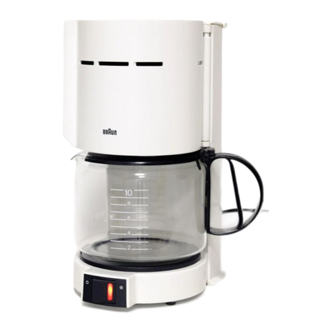 Braun Aromaster KF32 Quick guide
