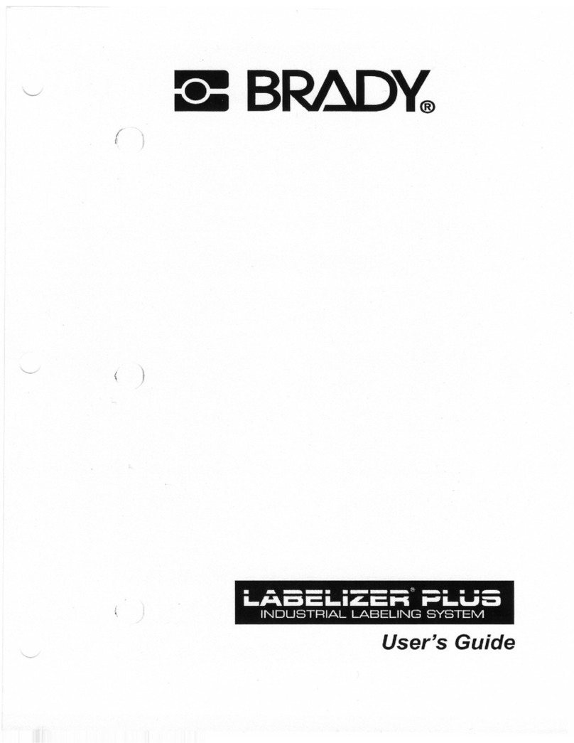 Brady LABELIZER PLUS user guide