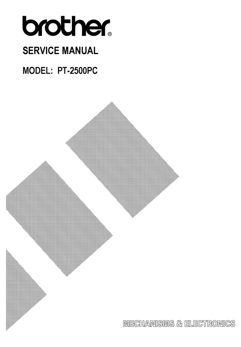 Brother PT-2500PC User manual