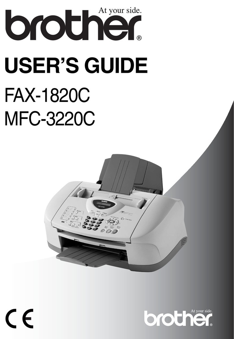 Brother FAX-1820C user guide