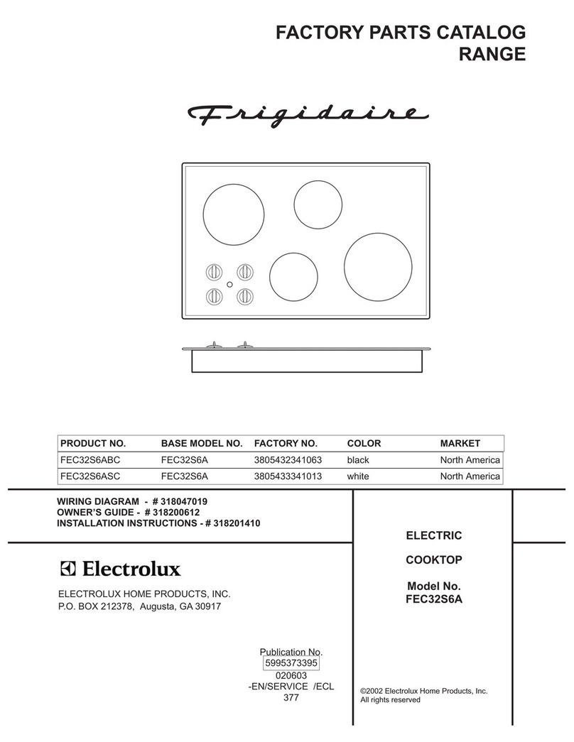 Frigidaire FEC32S6ABC Instruction Manual Frigidaire FEC32S6ABC Instruction Manual