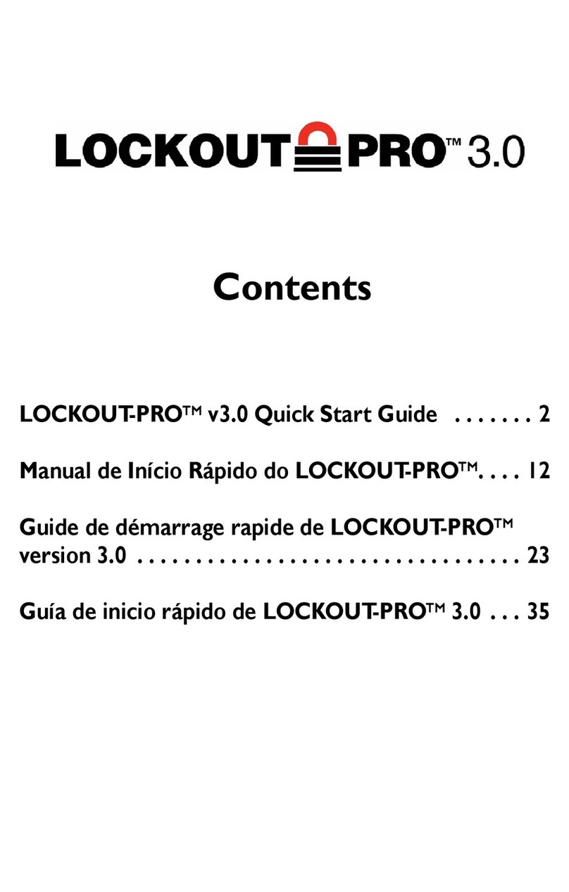 Brady LOCKOUT PRO 3.0 quick start guide