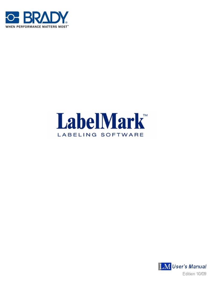 Brady LabelMark 5.0 User manual