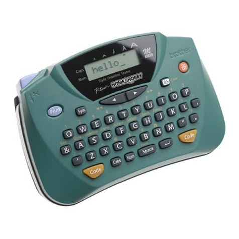 Brother P-touch 65 User manual