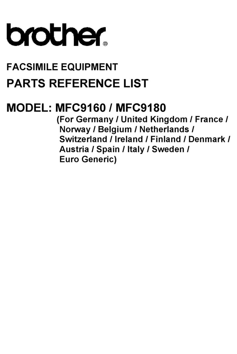 Brother MFC-9160 User manual
