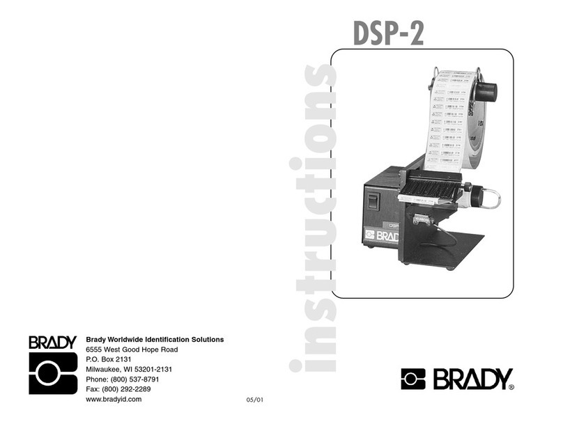 Brady DSP-2 manual