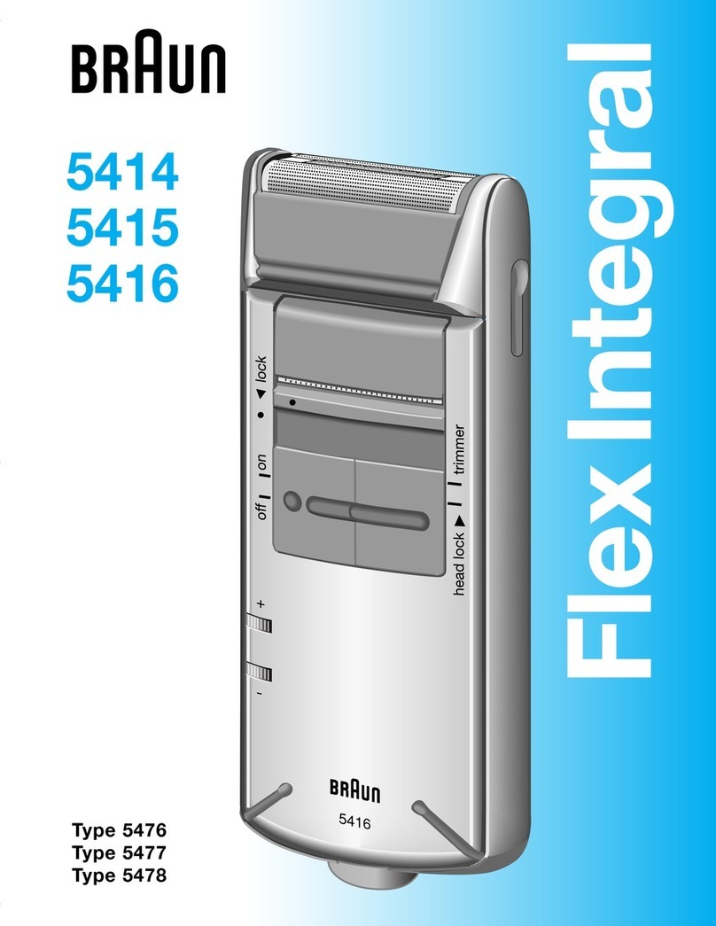 Braun 5415 User m User manual