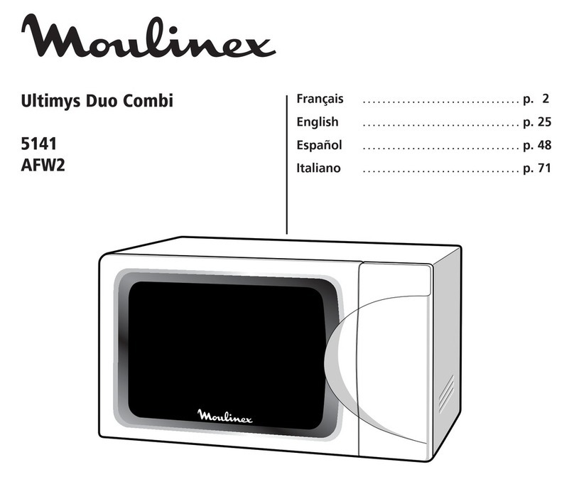 Moulinex Ultimys Duo Combi 5141 AFW2 instructions