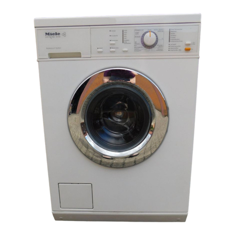 Miele W 412 User manual