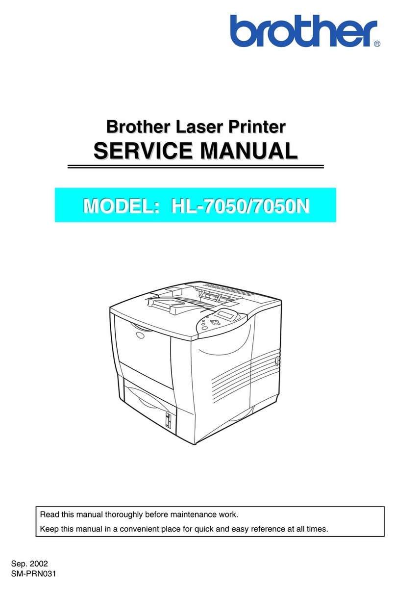 Brother HL-7050 Series User manual