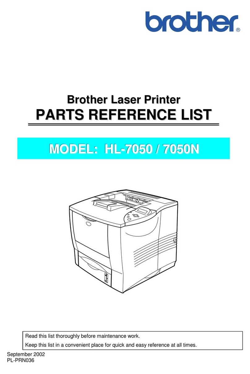 Brother HL-7050 Series User manual