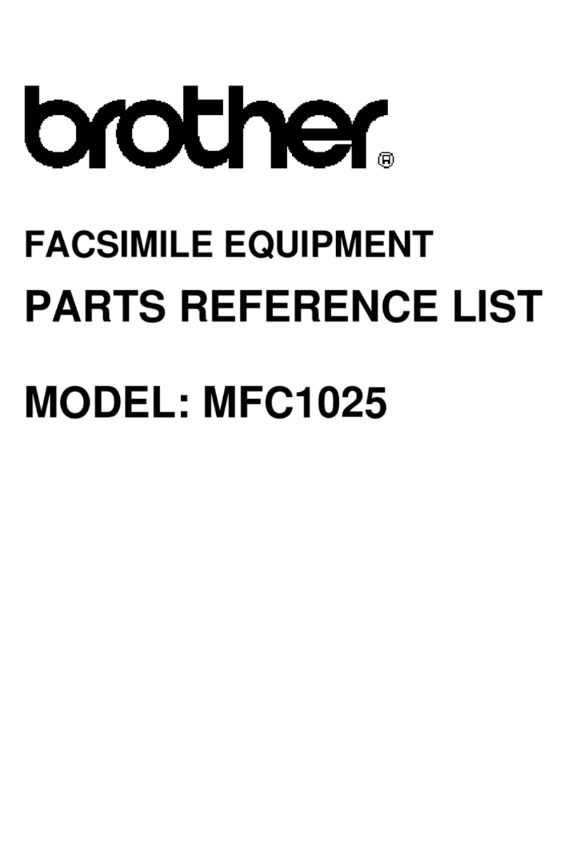 Brother MFC1025 User manual Brother MFC1025 User manual