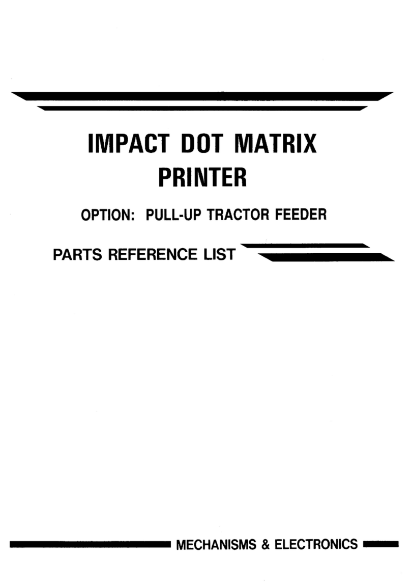 Brother IMPACT DOT MATRIX PIRNTER User manual
