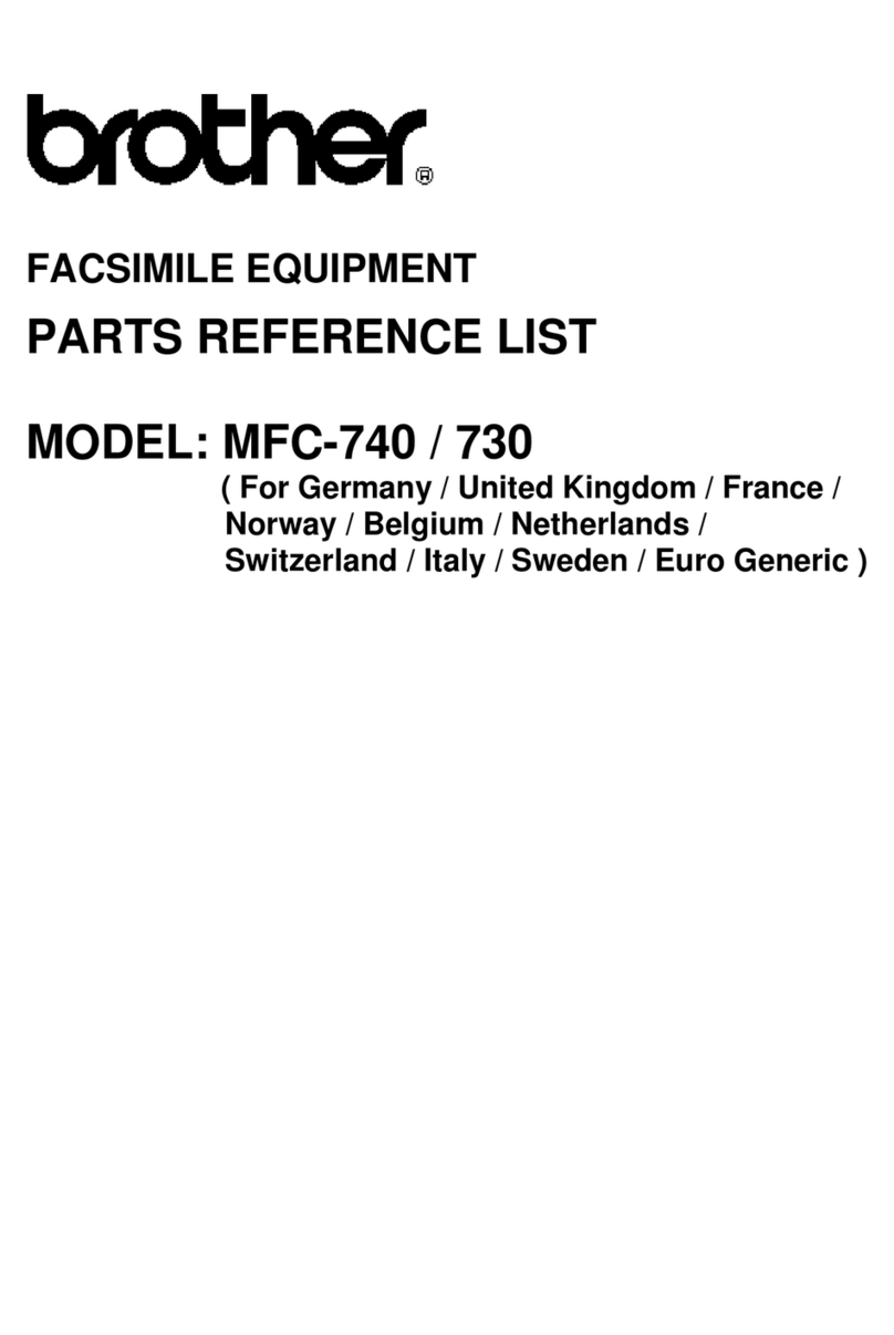 Brother MFC-730 User manual